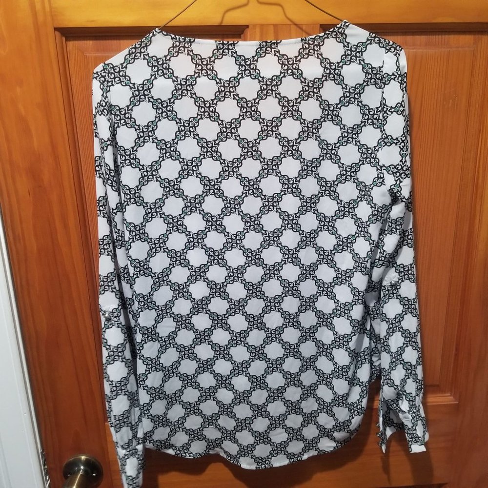 White House Black Market Layered Blouse - Picture 2 of 5